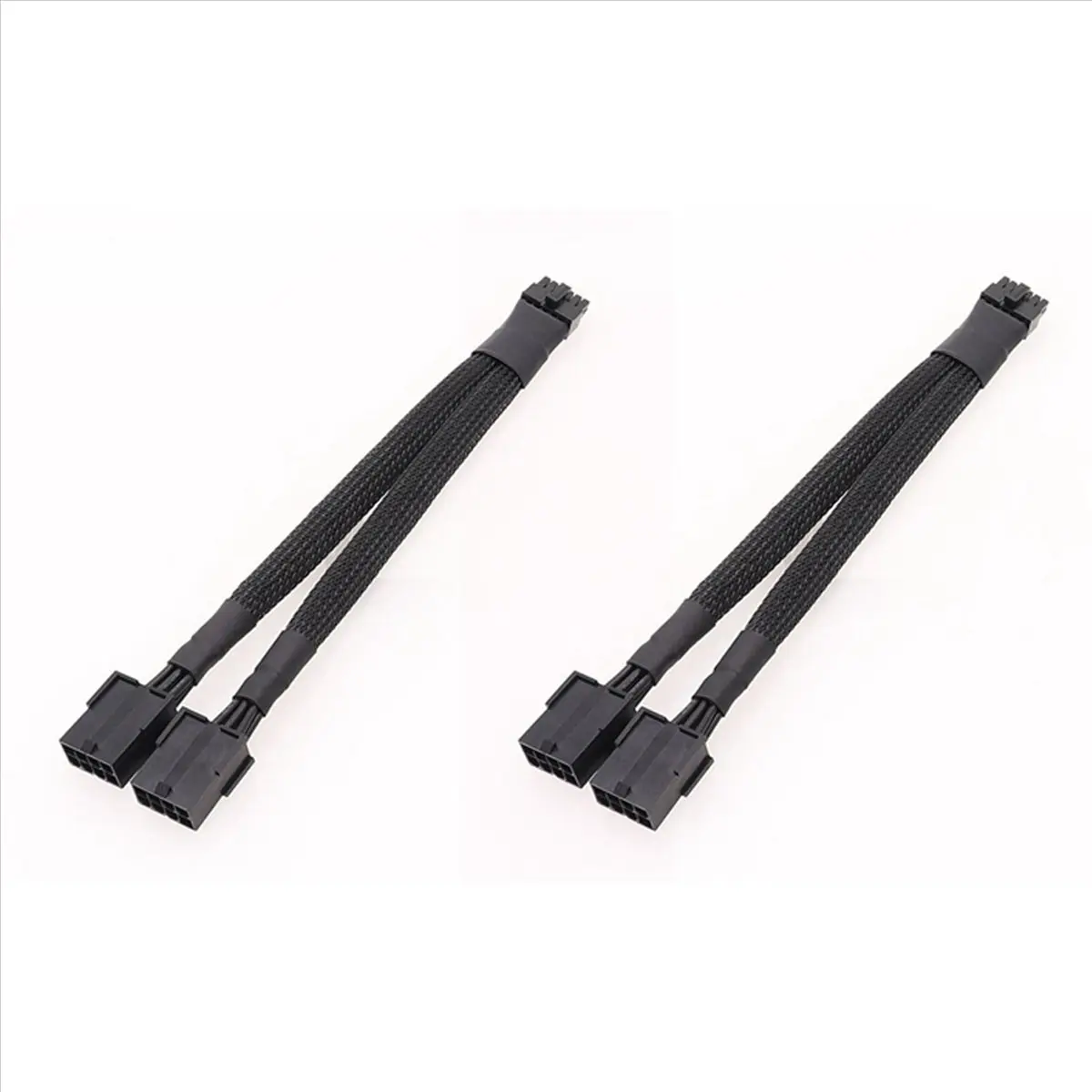 Compact 12-Pin to Dual GPU Connecting Cable with Dual Connectors, 2X 12VHPWR PCIe 5.0, 16AWG Tinned Copper Wire Netting, High Quality Power Delivery Accessory for RTX30 Series 3070/3080/3090 Video Cards (Automotive & Motorcycle Auto Replacement Parts)