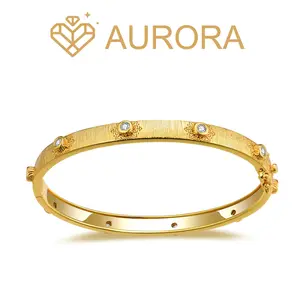 【#146 Luna Craft】moissanite bangle high quality  for women birthday anniversary gift Bangle Synthetic Moissanite