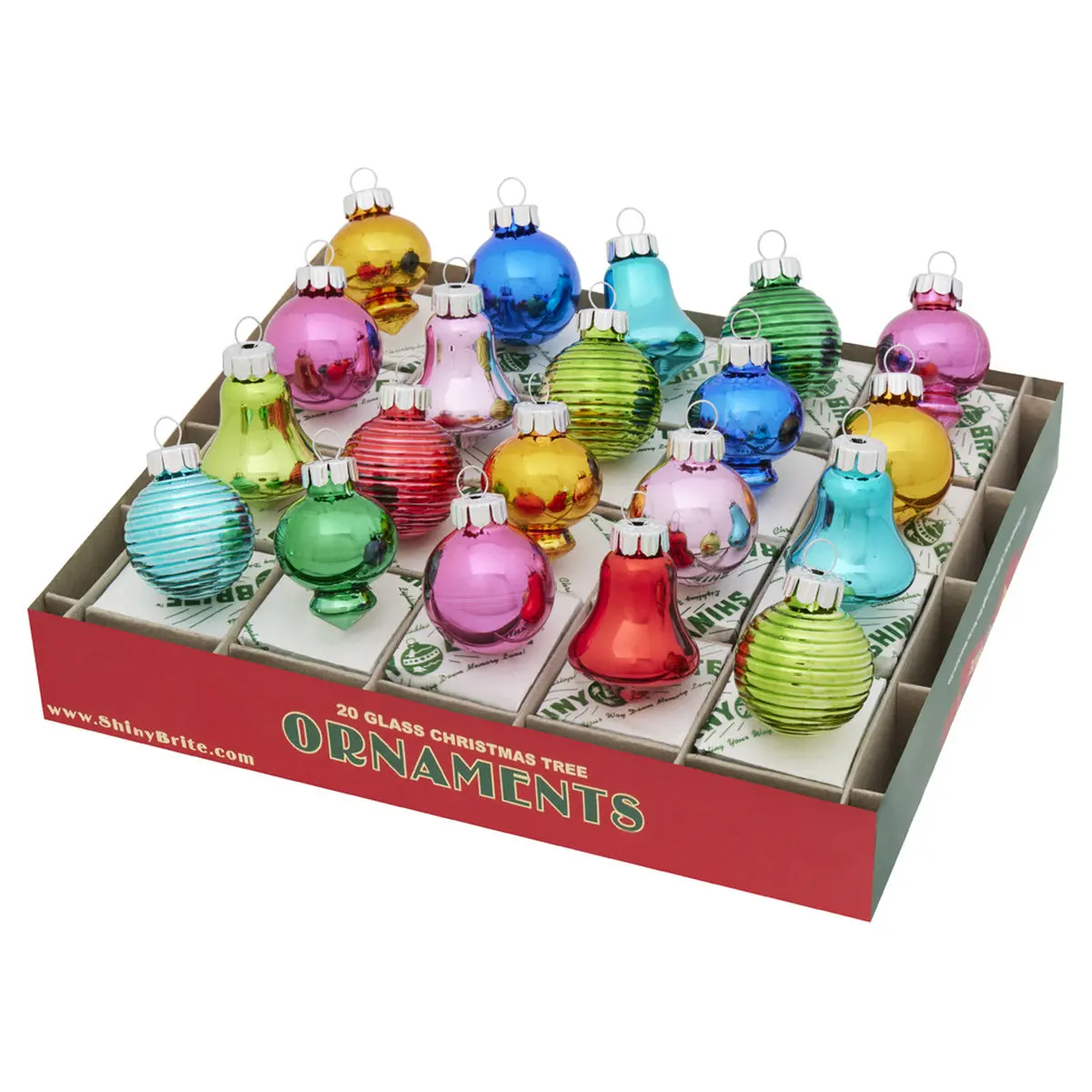 CHRISTMAS CONFETTI 20 COUNT 1.25" SHAPES