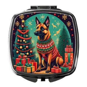 Belgian Malinois Christmas Compact Mirror for Pet Lovers