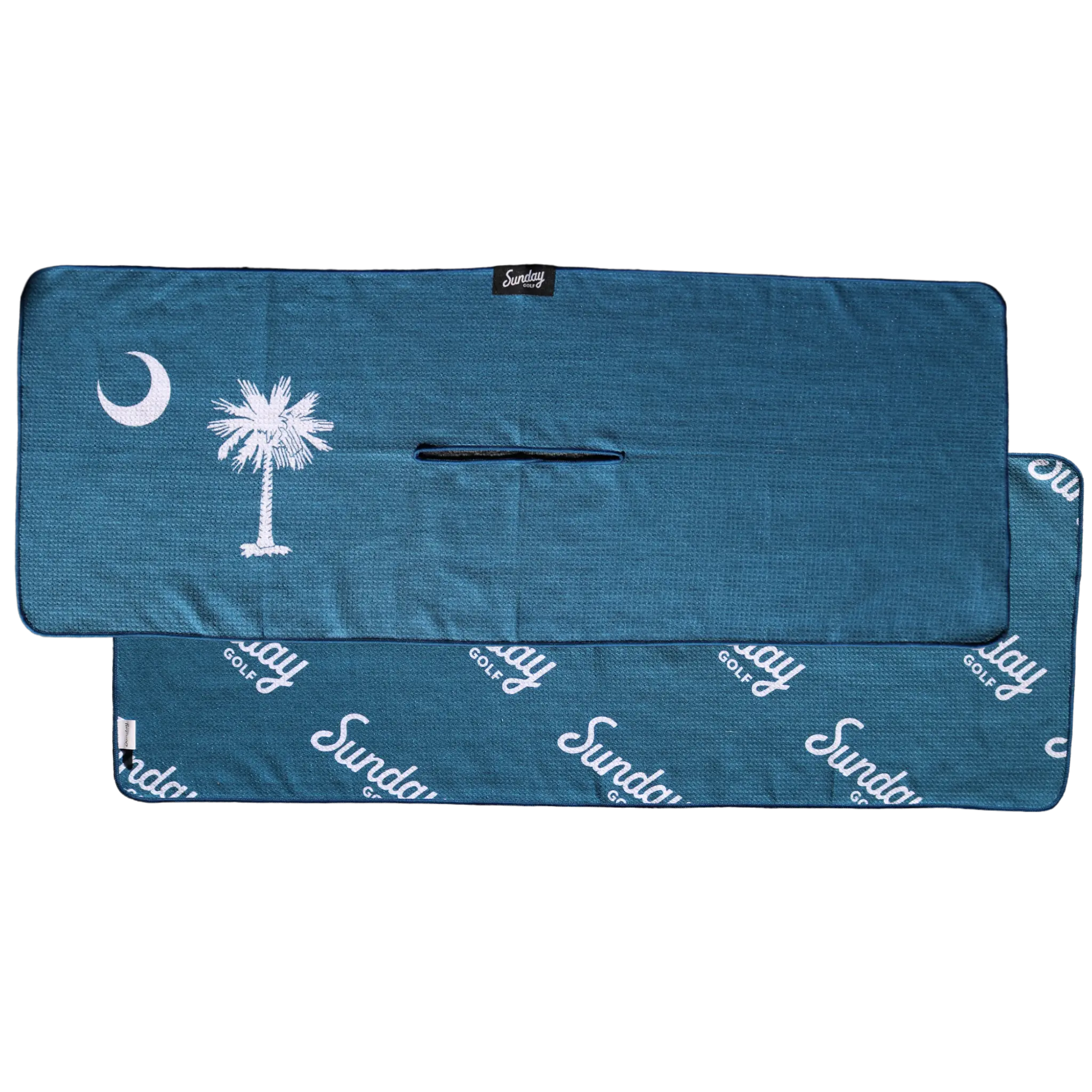 Hometown Palmetto State Golf Towel, Absorbent Material, Club Attachment Hole, Convenient Size
