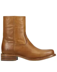 Frye Men's Campus Inside Zip Ankle Boot Round Toe - Fr41887-Sadd