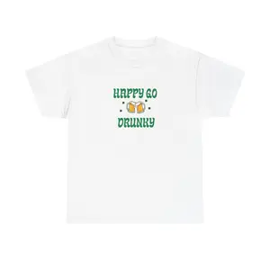 Happy Go Drunky, St. Patty's Tshirt, St. Patty's Trendy Shirt, St. Patrick's Day Shirt, St. Patrick's Day Tshirt, Happy St. Patty's Day