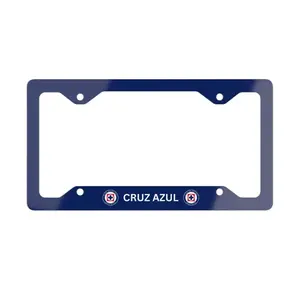 Cruz Azul Metal License Plate Frame / Marco para Placa de Carro, Funny Car Accessories, Cute Car Decor Gift