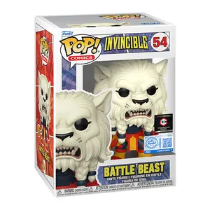 Funko Pop! Battle Beast - Invincible (Chalice Collectibles) (Common) #54 Exclusive Collectible Pop Vinyl Figure