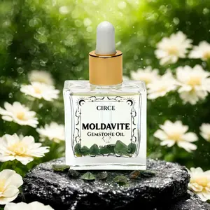 Moldavite gemstone Oil – Manifestation & Spiritual Transformation | 1 oz