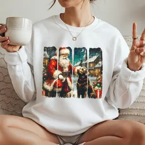 [Christmas Unisex Shirt] Christmas Labrador Retriever Sweatshirt, Unisex, Hunting Dog Mama Shirt Women, Present for Labrador Dog owner, Brown Lab Christmas Sweater, Dog Lover, Gift for Friends and Women - TShirt, Sweatshirt, Hoodie For Women And Men