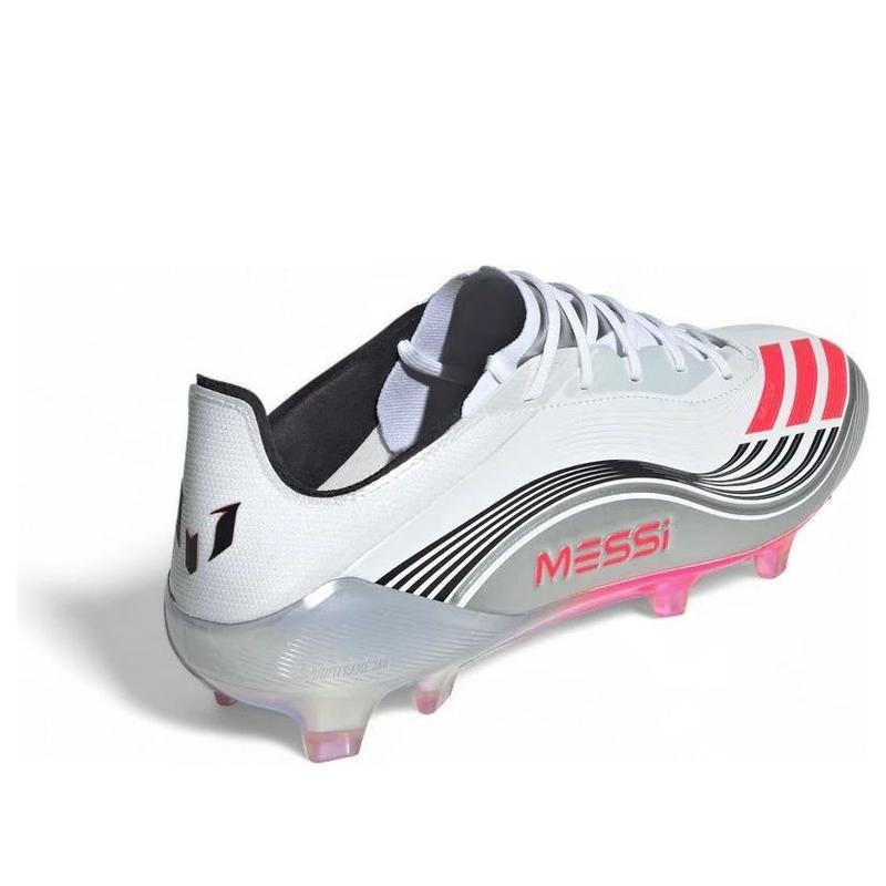 adidas F50 Messi Elite FG 'Cloud White Lucid Red Silver' JP5593 adidas F50 Messi Elite FG 'Cloud White Lucid Red Silver' JP5593