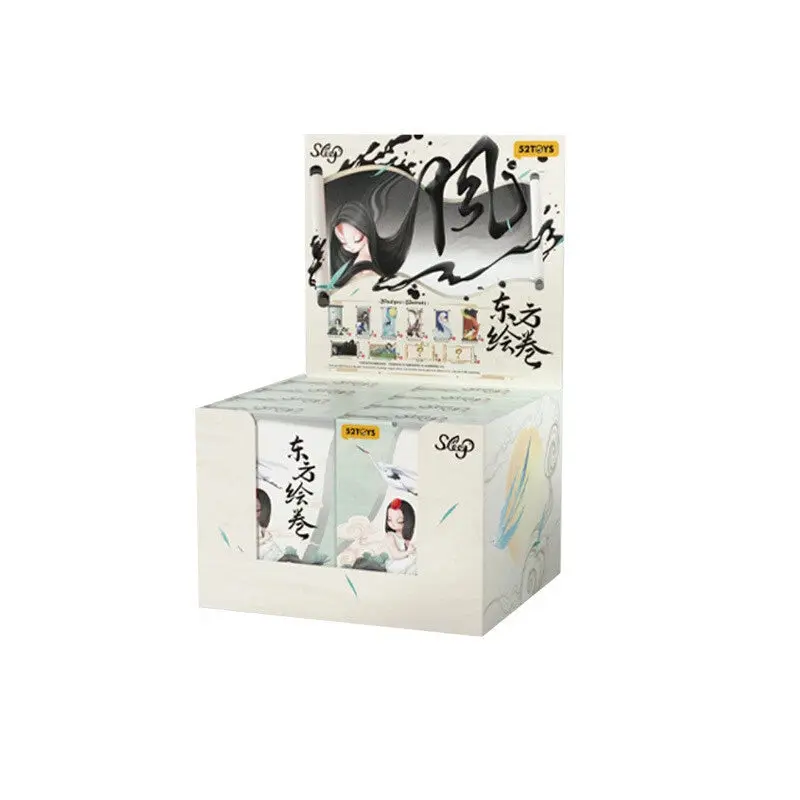 52Toys Sleep Chinese Scrolls Series Full Case Blind Box, Collectibles with Random Contents