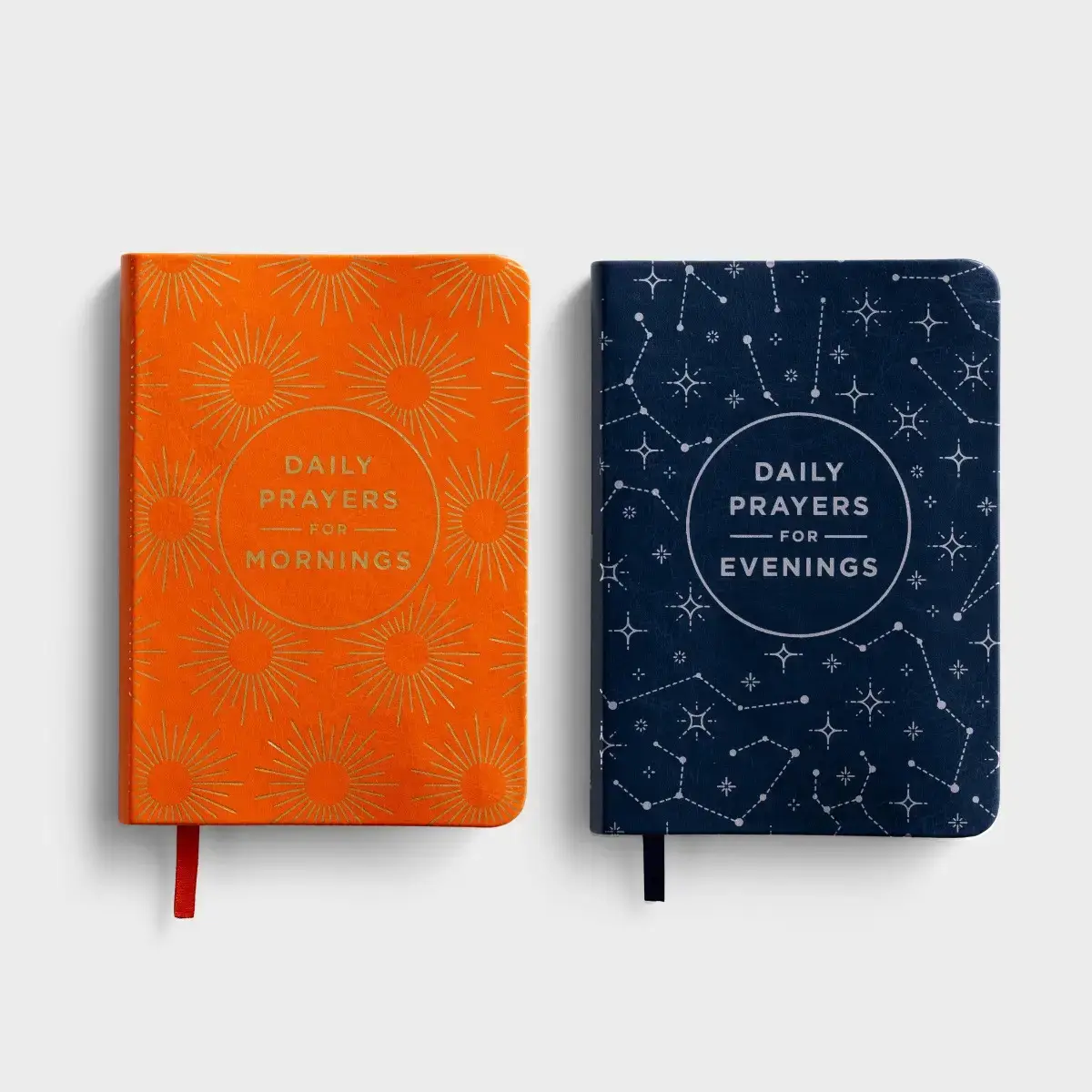 Daily Prayers for Mornings & Evenings – Christian Prayer Devotional Book, Faith-Based Reflections, Scripture Meditation, Spiritual Gift for Men & Wome