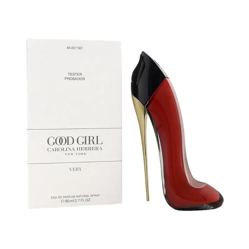 Women's Designer Carolina Herrera Very Good Girl Eau de Parfum - 2.7oz Tester (2 to 2.9 fl oz), Naturally Derived Women Perfumes for Adults with Rose, Red Currant, Vanilla Notes