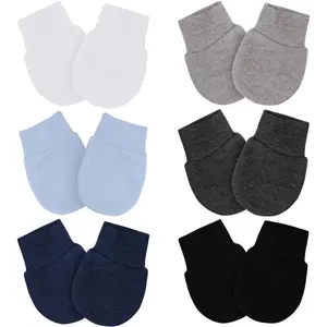 Baby Mittens No Scratch Mittens Infant Soft Gloves Mittens for 0-6 Months Boys Girls
