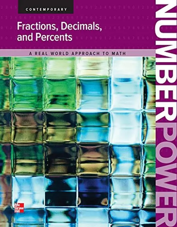 USED Book - Number Power: Fractions, Decimals, and Percents, Student Edition by Contemporary (Paperback) - english