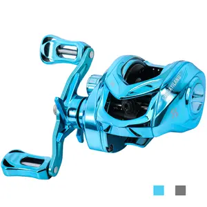 Sougayilang Baitcasting Reel 7.2:1 Gear Ratio with Magnetic Braking System, Single Piece Fishing Reel Outdoor Sports Fishing Products