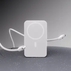 10000 mAh Magnetic Power Bank Wireless Portable Charger Fast Charging MagSafe Battery Pack for iPhone USB Type-C TikTokShop BlackFriday