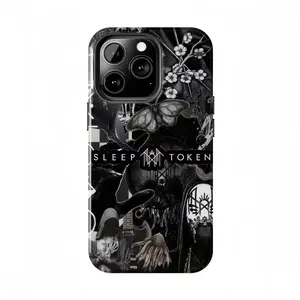 Sleep Token Design 2-in-1 Film & Case | Durable & Drop-Resistant | Black Edition | Exclusive Fan Gift | Compatible Models: iPhone 17 / 16 / 15 / 14 / 13 | The Perfect Gift Choice