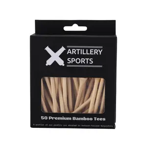 5-Star Series Bamboo Golf Tees - 50 Pack