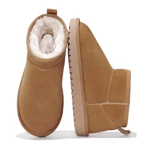 Project Cloud Women's |  100% Genuine Suede Ankle Boots | Water Resistant | ProjectPlush | Lightweight | Non-Slip - Hippy