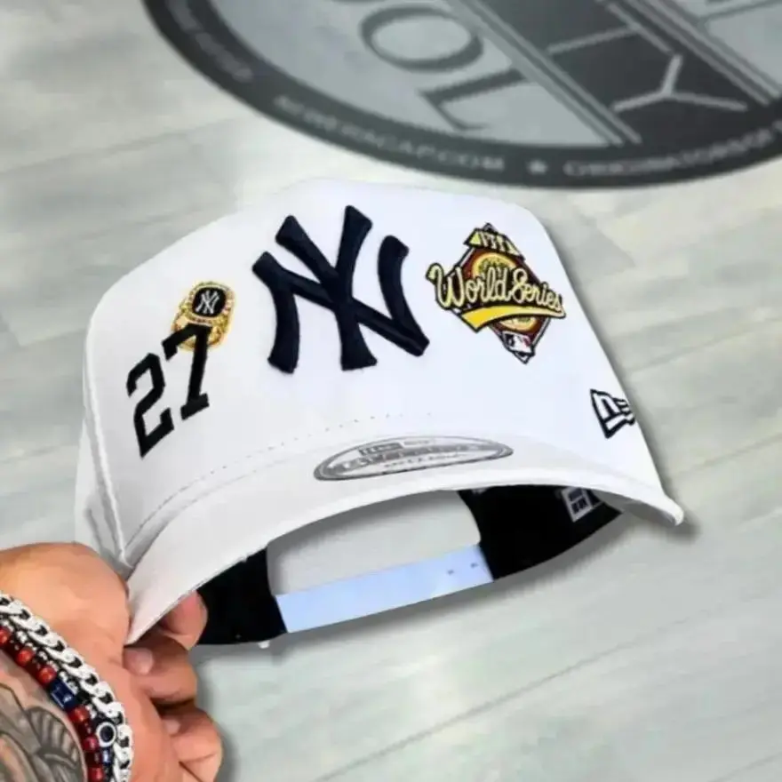 New Era MLB Embroidered Baseball Cap, 59FIFTY Adjustable Snapback Hat, Flat Brim Unisex Streetwear, Everyday Fashion Gift