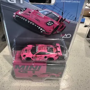 Mini GT 1:64 Porsche 911 GT3 R #77 AO Racing 2024 IMSA Road