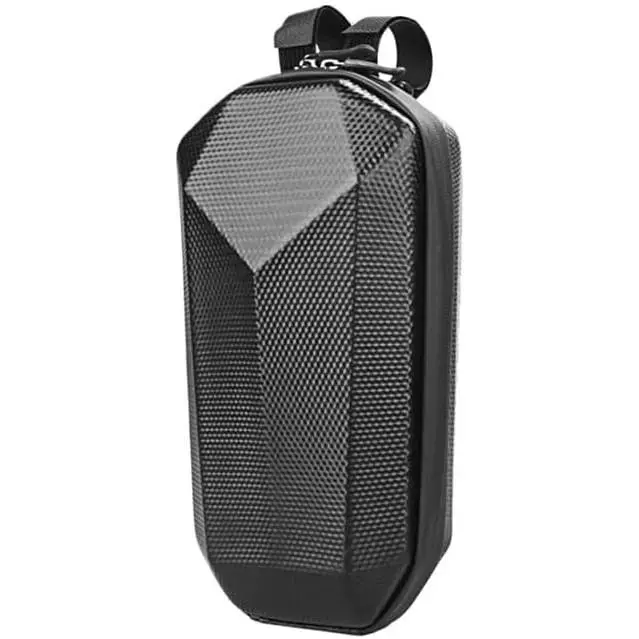 4L Water Resistant Portable Electric Scooter Handlebar Storage Bag - Multi-Compartment Organizer for Youth Riders, Ergonomic Design, Adjustable Straps, Durable Fabric, Mesh & Zippered Pockets for Phone, Wallet, Keys, Tools - Scooter & Ebike Accessories