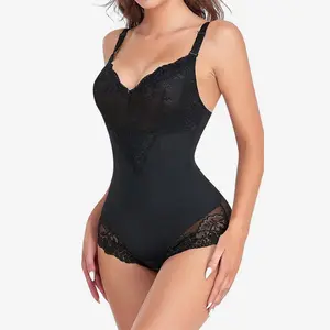 2PCS Women's V-Neck Lace Shapewear – Adjustable Straps, Tummy Control Camisole, Sleek & Smooth Design for a Flattering Fit with lace wedding dress