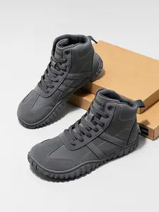 Hobibear Wide Head Shoes All-Season Sports Sneakers, Barefoot Style Mid-Calf Casual Single Shoes, Comfortable Walking Shoes, Lightweight Breathable Shoes, Breathable Durable Shoes