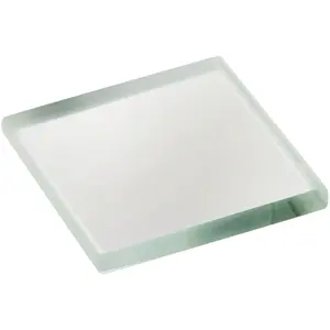 Plymor 1" Square, 3mm Thick Non-Beveled Glass Mirror