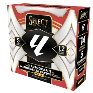 2 (TWO) PACKS - 2025/26 PANINI SELECT LA LIGA  HOBBY
