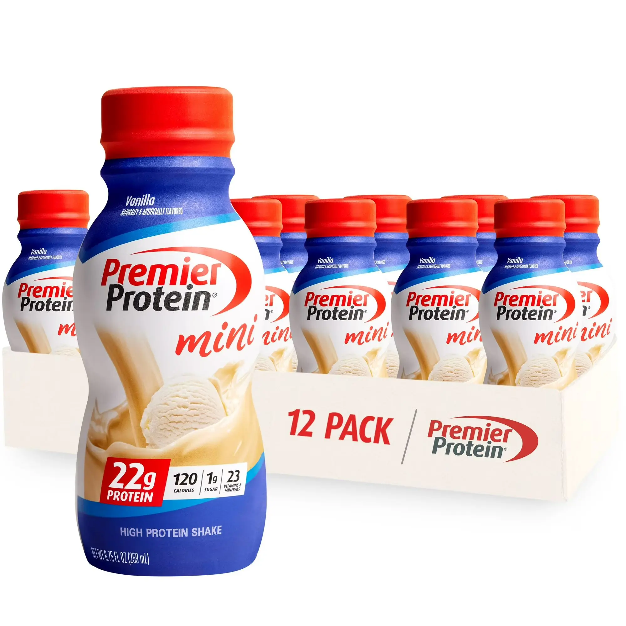 Premier Protein Shake, Chocolate, 22g Protein, 8.75 fl oz, 12 Ct