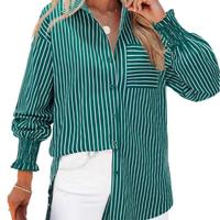 Green and white stripe