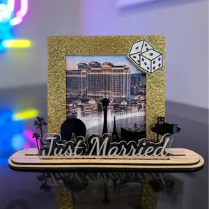 Themed Picture Frame and interchangeable Frame Charms