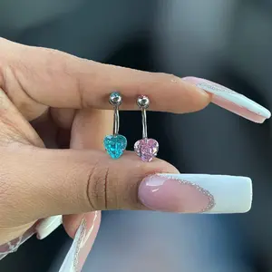 Titanium Basic Heart Belly Ring Titanium Basic Heart Belly Ring