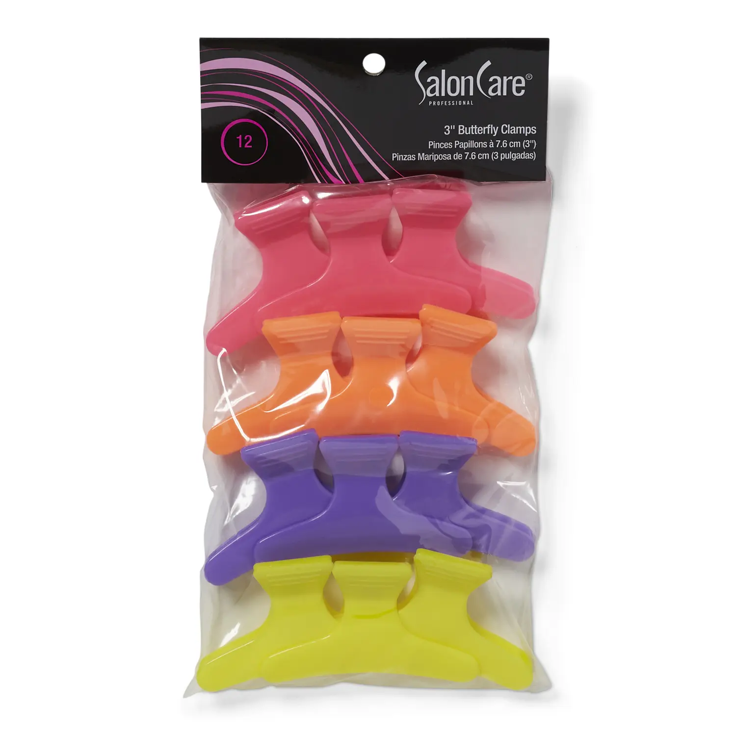Salon Care 3" Butterfly Clamps Salon Care 3" Butterfly Clamps
