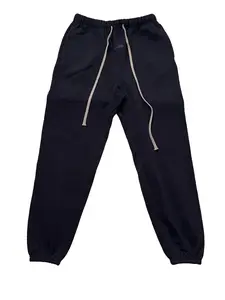 Sweatpants Men's Fleece Black , 24style Soft Warm Casual Workout Joggers with Elastic Waist
