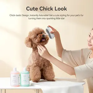 Hair Grooming Steam Brush - Pet Steam Comb Cat Electric Spray Brushes for Dog Hair Removal Combs Pet Hair Grooming Tools Kitten Hair Removal Brushes Steamy Self-Cleaning