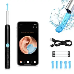 Portable Ear Cleaner with Camera, Waterproof Ear Cleaning Tool with LED Light, Earwax Removal Tool for Adults, Personal Care Products