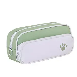 New Year Girl Pencil Case, Large Capacity Stationery Box for Middle School Students, Simple High Aesthetic Design, Girls' Pen Bag