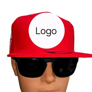 Gorra Roja Modelo Bs en Alta densidad Talla ajustable de Alta Calidad Logo rojo platinado