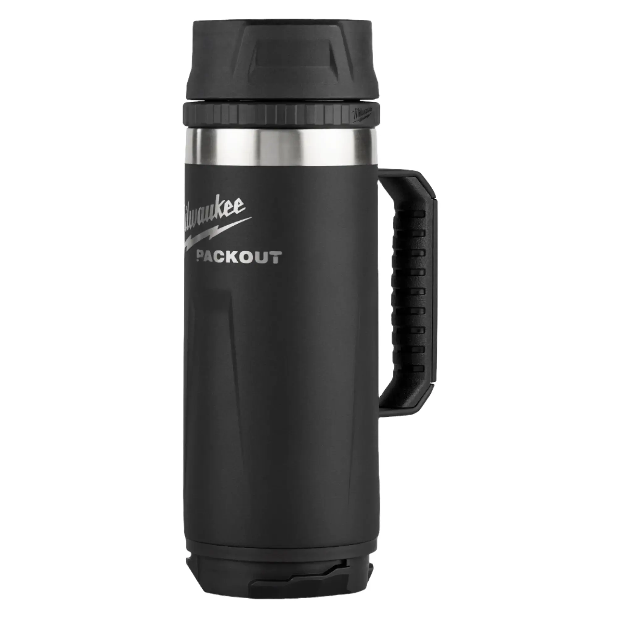 Milwaukee 48-22-8394 PACKOUT™ Stainless Steel Leakproof Vacuum Flask, 18oz Insulated Drink Bottle with Sip Lid, Flasks, Twist Lock