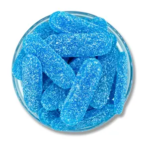 Swedish Candy Blue Sour Tongues-6oz- Sour Candy-Gelatin Free-Bonbon