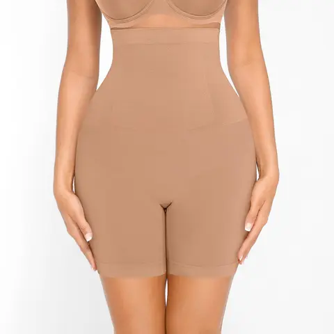 FeelinGirl Tummy Control  Comfort Basic Shapewear Shorts Body Shaper for Women High-Waisted Thigh  Womenswear Underwear  livestream#5
