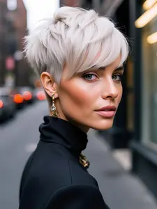 Women's Short Wig Cap, Rose Net Headpiece, Easy Wear & Maintain, Perfect for Christmas/new Year/festive Daily Use, Straight Bob Wigs, Pixie Cut Wigs