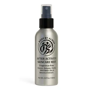 Body by Almon After-Activity Skincare Mist Fragrance-Free 118G Lightweight Refreshing & Nourishing Post-Workout Spray