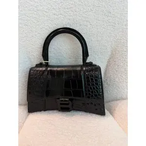 Pre-owned Balenciaga calfskin Mini Bags MINI HOURGLASS CROSSBODY BAG