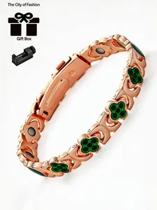 Stylish Copper Bracelet for Women with 3500 Gauss Magnets, Fashion Bracelets