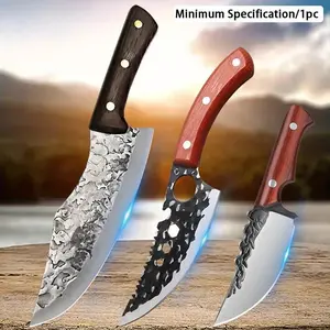 1/2/3PCS Handmade Stainless Steel Chef Knife Set Sharp Sashimi Beef Cutting Knife Professional Kitchen Gadgets Multipurpose