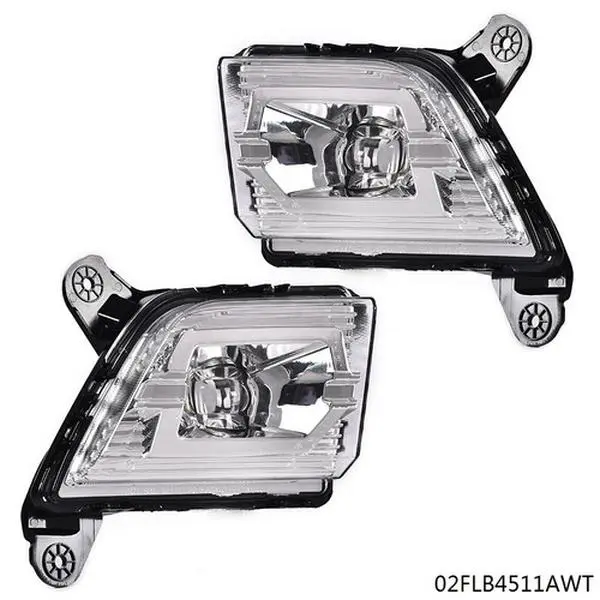 G-PLUS Fog Lights for 2019-2022 Chevy Silverado 1500 OE Style Clear Lens Fog Light Assembly