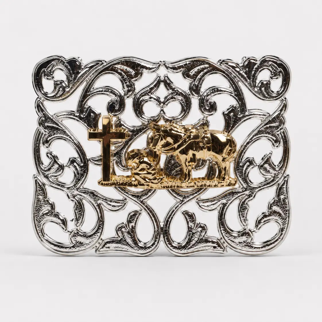 Praying Cowboy Belt Buckle
