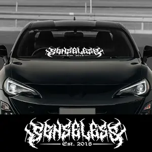 Car Window Banner Sticker Senseless Rear Wind Held Racing Vinyl Decals Truck By Waterproof Exterior Graphics Auto Accessories